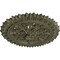 Ekena Millwork Lariah Ceiling Medallion (Fits Canopies up to 1 3/8"), 24 3/4"OD 1 3/8"ID x 3 1/4"P, Painted Turtle CM24LAPTF - alternate 2